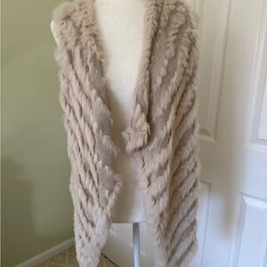 fur vest